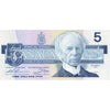 BC-56b 1986 Canada $5 Thiessen-Crow, FNC, AU