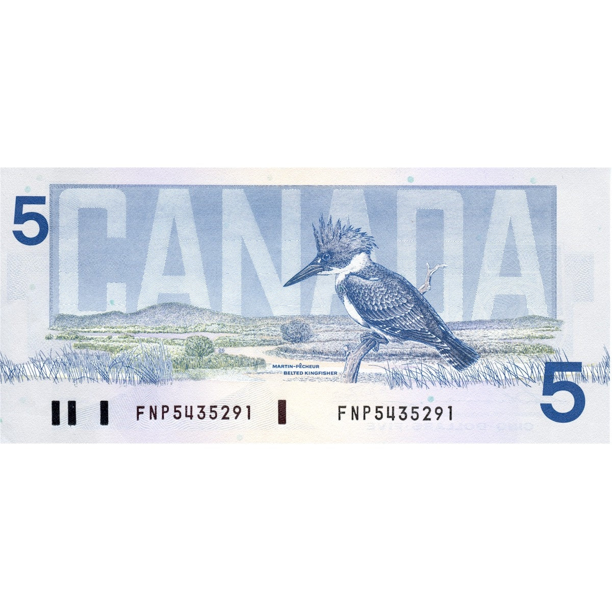 BC-56b 1986 Canada $5 Thiessen-Crow, FNP, Uncirculated (MS60)