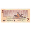 BC-55b 1986 Canada $2 Thiessen-Crow, Small BBP, EF-AU (EF45)