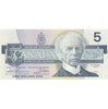 BC-56b 1986 Canada $5 Thiessen-Crow, FOK, UNC