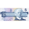 BC-56b 1986 Canada $5 Thiessen-Crow, GNF, Uncirculated (MS60)