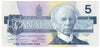 BC-56b 1986 Canada $5 Thiessen-Crow, GNS, Uncirculated (MS60)