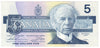BC-56bA 1986 Canada $5 Thiessen-Crow, ENX, Choice Uncirculated (CUNC63)