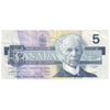 BC-56bA 1986 Canada $5 Thiessen-Crow, ENX, VF-EF