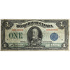 DC-25h 1923 Dominion $1 McCavour-Saunders, Blue Seal, Group 2, Series A, F-VF (F15)