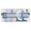 BC-56c 1986 Canada $5 Bonin-Thiessen, GOL, CUNC