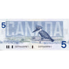 BC-56c 1986 Canada $5 Bonin-Thiessen, GOY, UNC