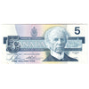 BC-56c 1986 Canada $5 Bonin-Thiessen, GPA, UNC