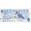 BC-56c 1986 Canada $5 Bonin-Thiessen, GPL, circ