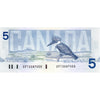 BC-56c 1986 Canada $5 Bonin-Thiessen, GPU, circ