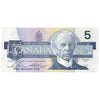 BC-56c 1986 Canada $5 Bonin-Thiessen, GPW, AU