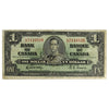 BC-21c 1937 Canada $1 Gordon-Towers, L/A, F