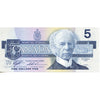BC-56d 1986 Canada $5 Knight-Thiessen, ANH, Uncirculated (MS60)