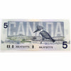 BC-56d 1986 Canada $5 Knight-Thiessen, ANL, Uncirculated (MS60)