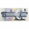 BC-56d 1986 Canada $5 Knight-Thiessen, ANM, Choice Uncirculated (CUNC63)