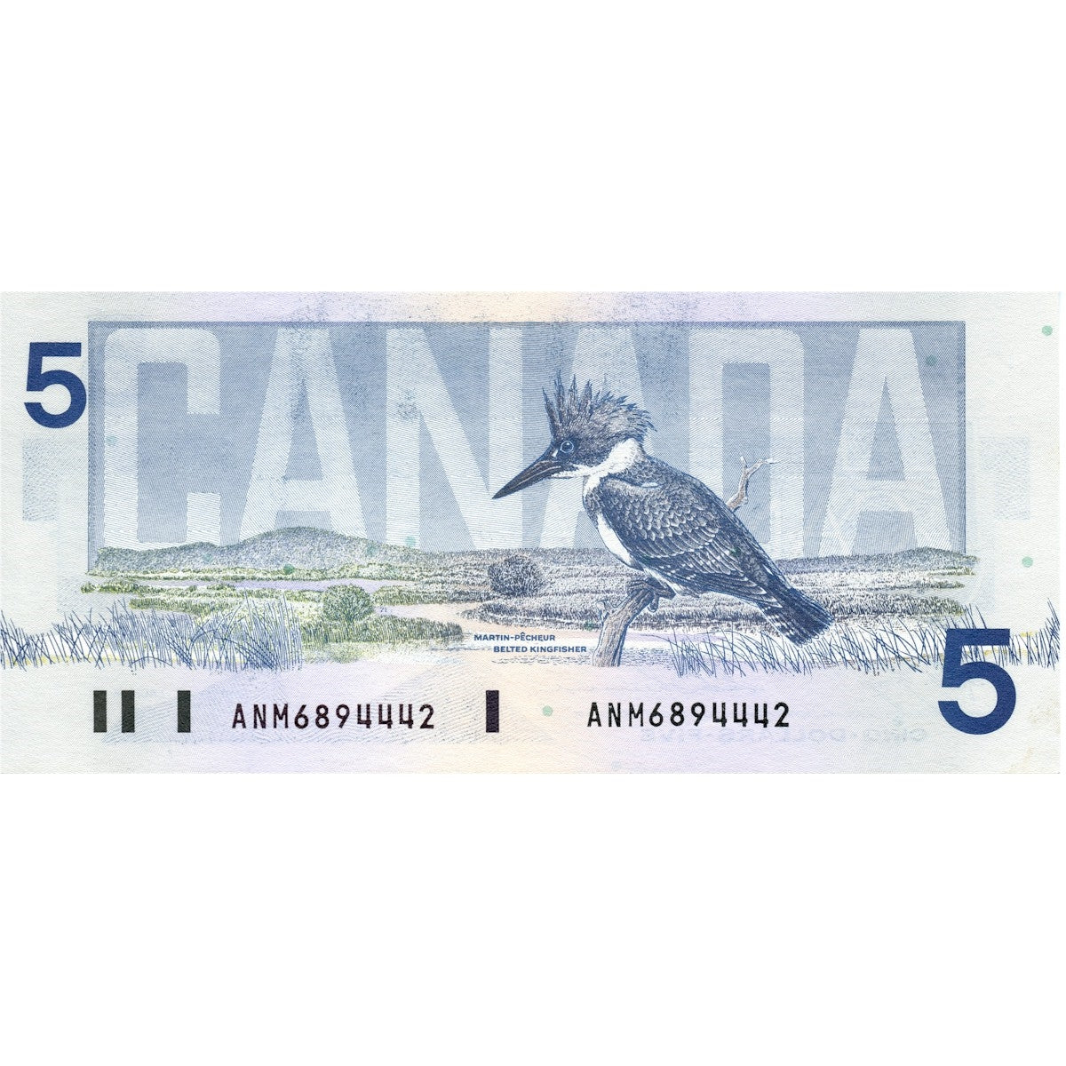 BC-56d 1986 Canada $5 Knight-Thiessen, ANM, UNC