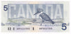 BC-56d 1986 Canada $5 Knight-Thiessen, ANP, CUNC