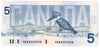 BC-56e 1986 Canada $5 Knight-Dodge, HNB, UNC