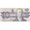 BC-57a 1989 Canada $10 Thiessen-Crow, AES, Uncirculated (MS60)