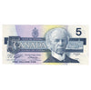 BC-56e-i 1986 Canada $5 Knight-Dodge, Set Issue, ANU, Uncirculated (MS60)