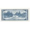 BC-39b 1954 Canada $5 Beattie-Rasminsky, C/S, Extra Fine (EF40)