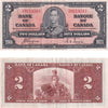 BC-22c 1937 Canada $2 Coyne-Towers, H/R, VF-EF