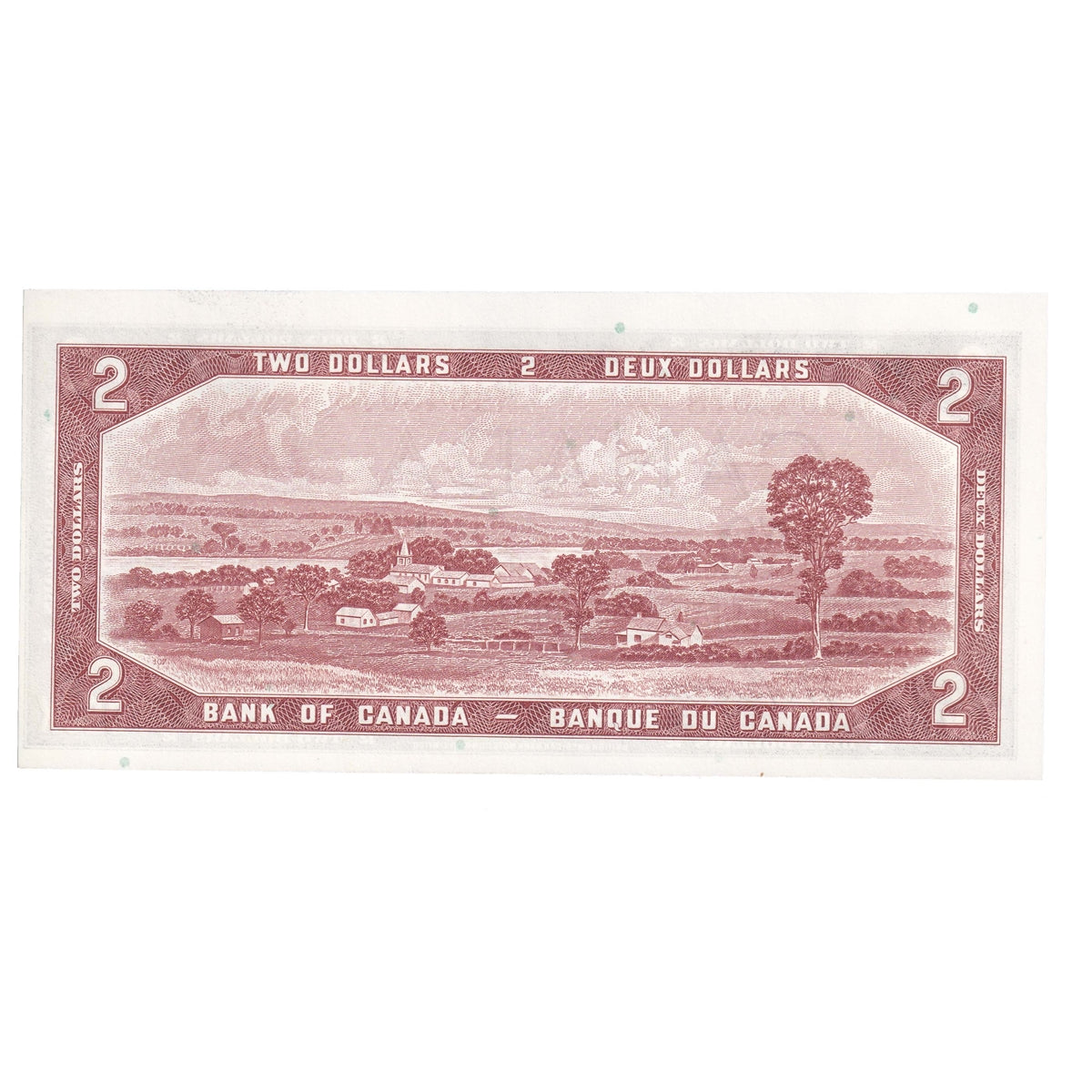 BC-38b 1954 Canada $2 Beattie-Rasminsky, U/R, Choice Uncirculated (CUNC63)