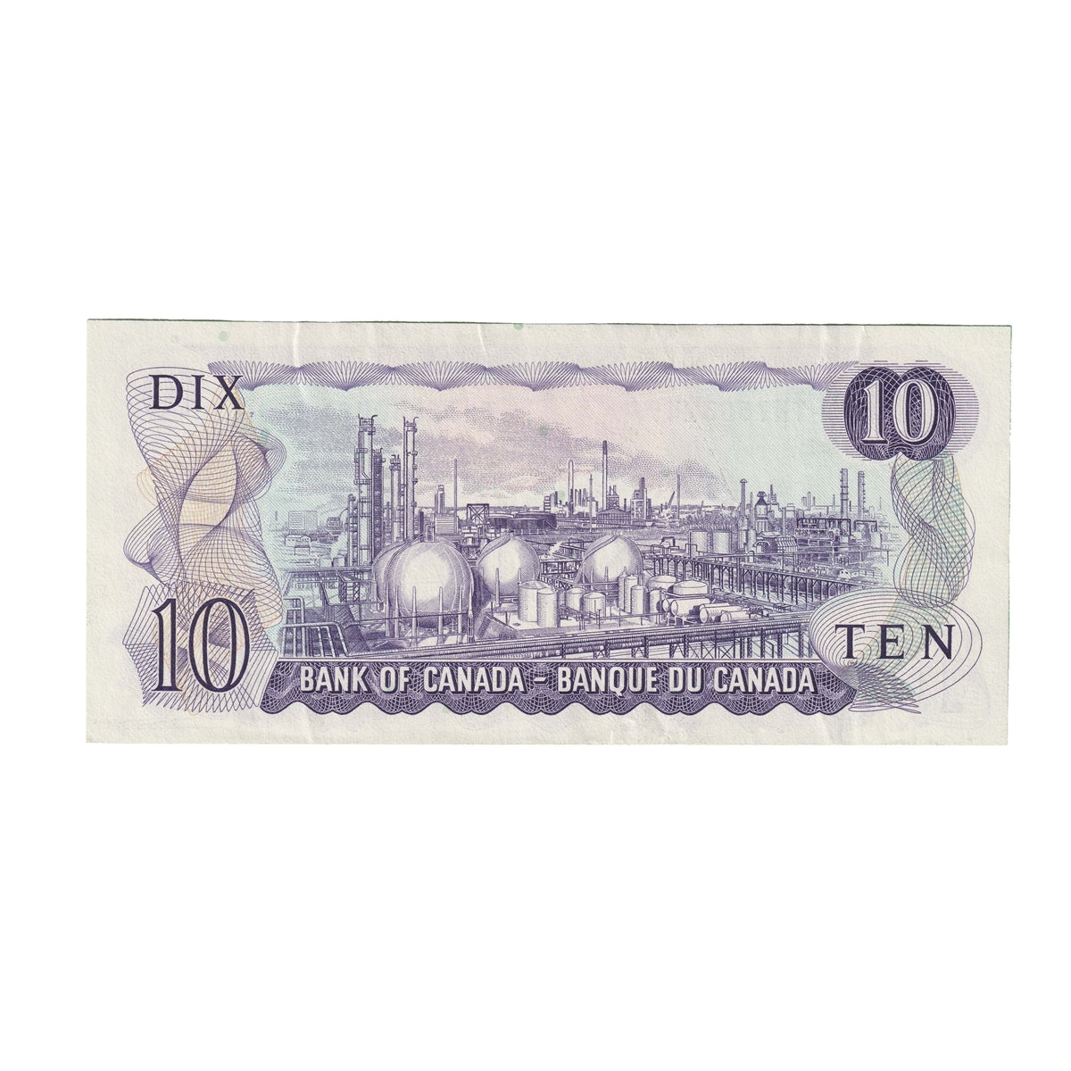 BC-49c 1971 Canada $10 Lawson-Bouey, TN, EF-AU (EF45)