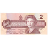 BC-55b 1986 Canada $2 Thiessen-Crow, AUN, Choice Uncirculated (CUNC63)