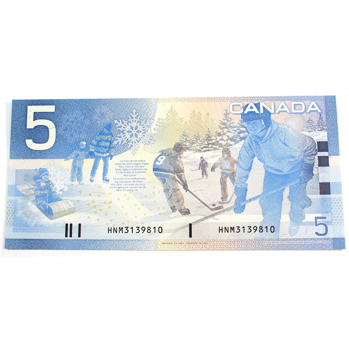 BC-62aA-i 2003 Canada $5 Knight-Dodge, HNM (3.12-3.18), Choice Uncirculated (CUNC63)