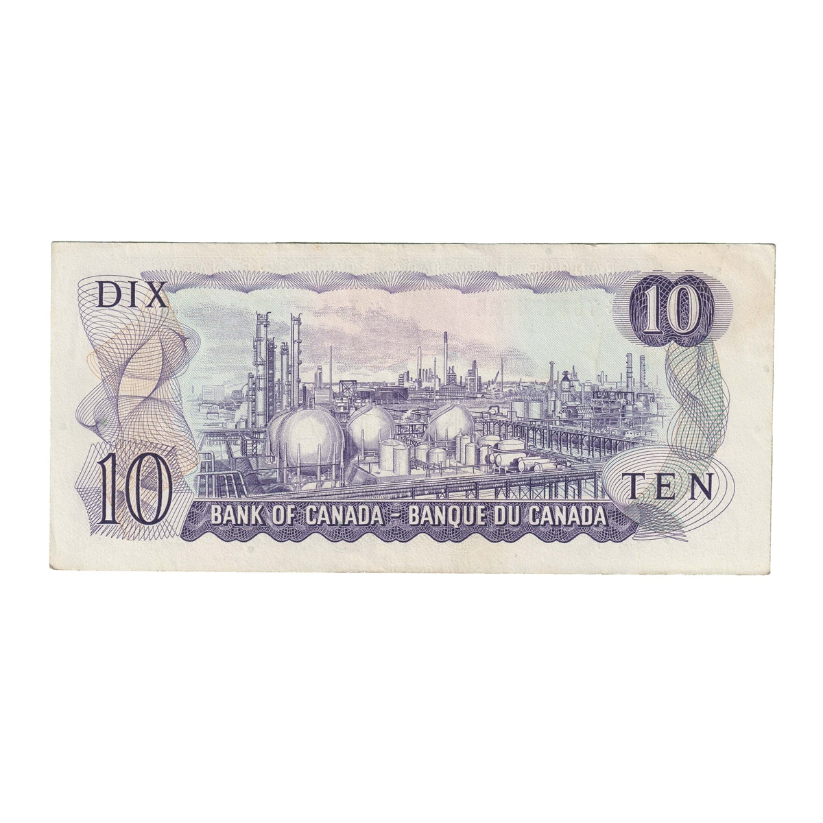 BC-49cA 1971 Canada $10 Lawson-Bouey, *TG, Extra Fine (EF40)