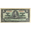 BC-21c 1937 Canada $1 Gordon-Towers, E/M, F-VF (F15)