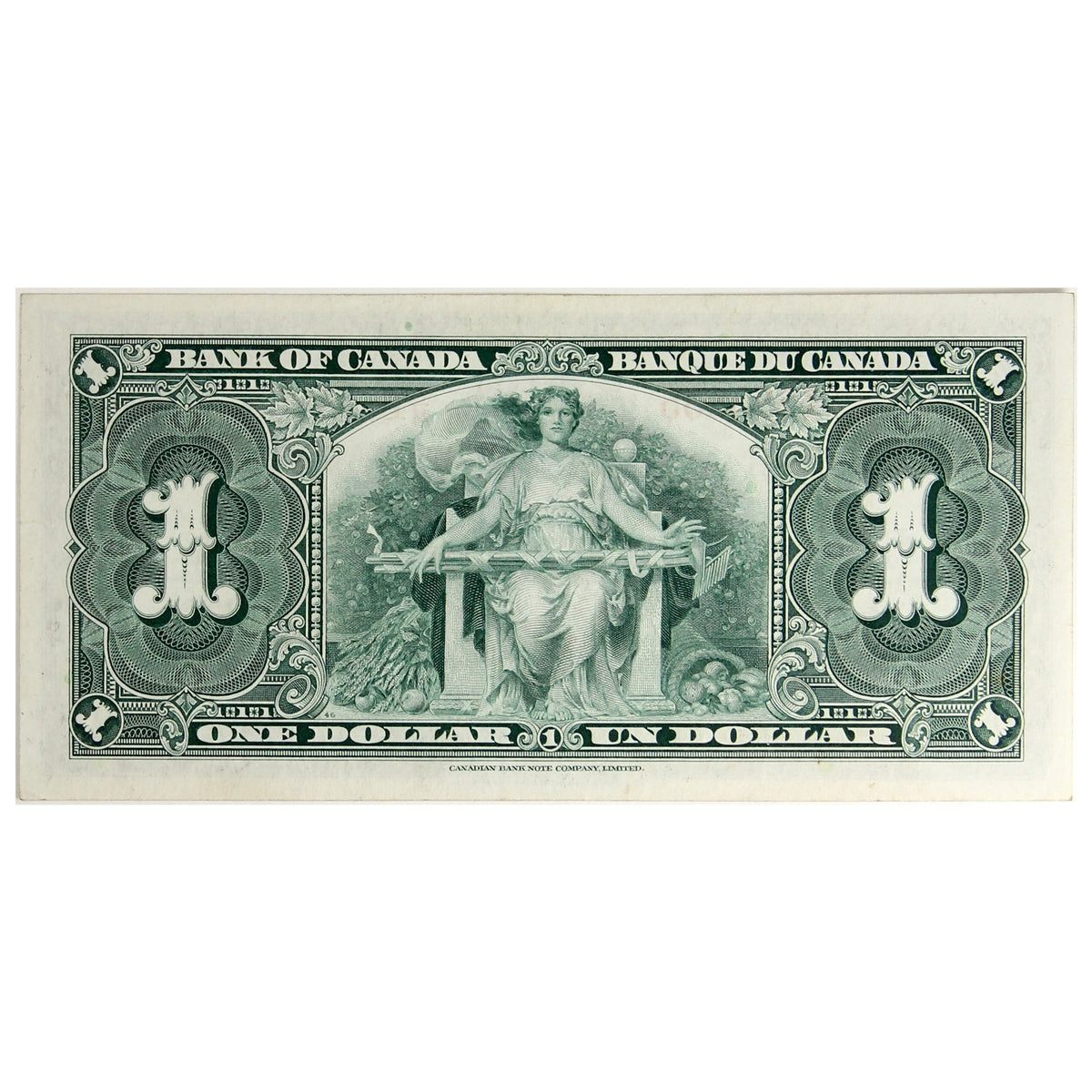BC-21c 1937 Canada $1 Gordon-Towers, F/M, Extra Fine (EF40)