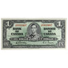 BC-21c 1937 Canada $1 Gordon-Towers, G/M, Almost Uncirculated (AU50)