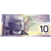 BC-63b-i 2002 Canada $10 Knight-Dodge, BEI, Almost Uncirculated (AU50)