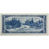 BC-39b 1954 Canada $5 Beattie-Rasminsky, G/S, Almost Uncirculated (AU50)