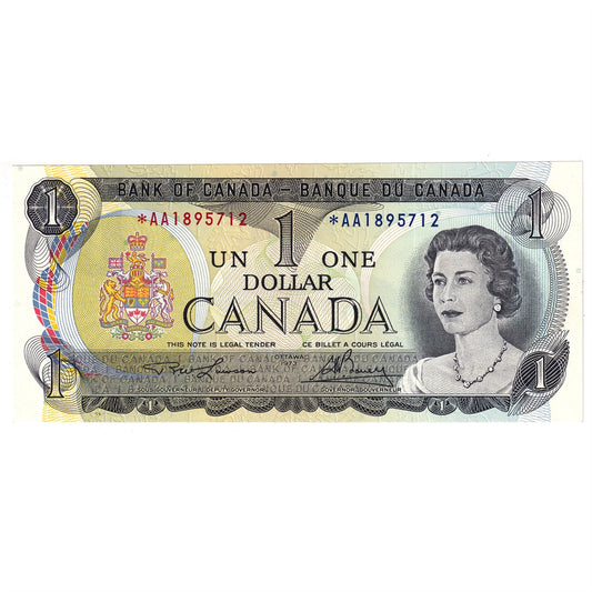 BC-46aA 1973 Canada $1 Lawson-Bouey, *AA Below 2.4M, UNC