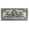 BC-21c 1937 Canada $1 Gordon-Towers, N/M, Extra Fine (EF40)