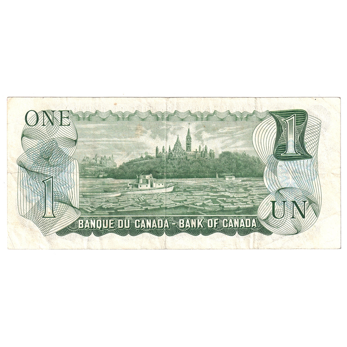 BC-46aA 1973 Canada $1 Lawson-Bouey, *AN, F-VF (F15)