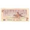 BC-55b-i 1986 Canada $2 Thiessen-Crow, EGB, Choice Uncirculated (CUNC63)