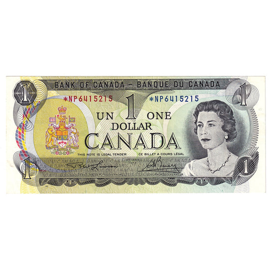BC-46aA 1973 Canada $1 Lawson-Bouey, *NP, AU