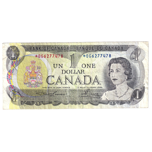 BC-46aA 1973 Canada $1 Lawson-Bouey, *OG, F-VF
