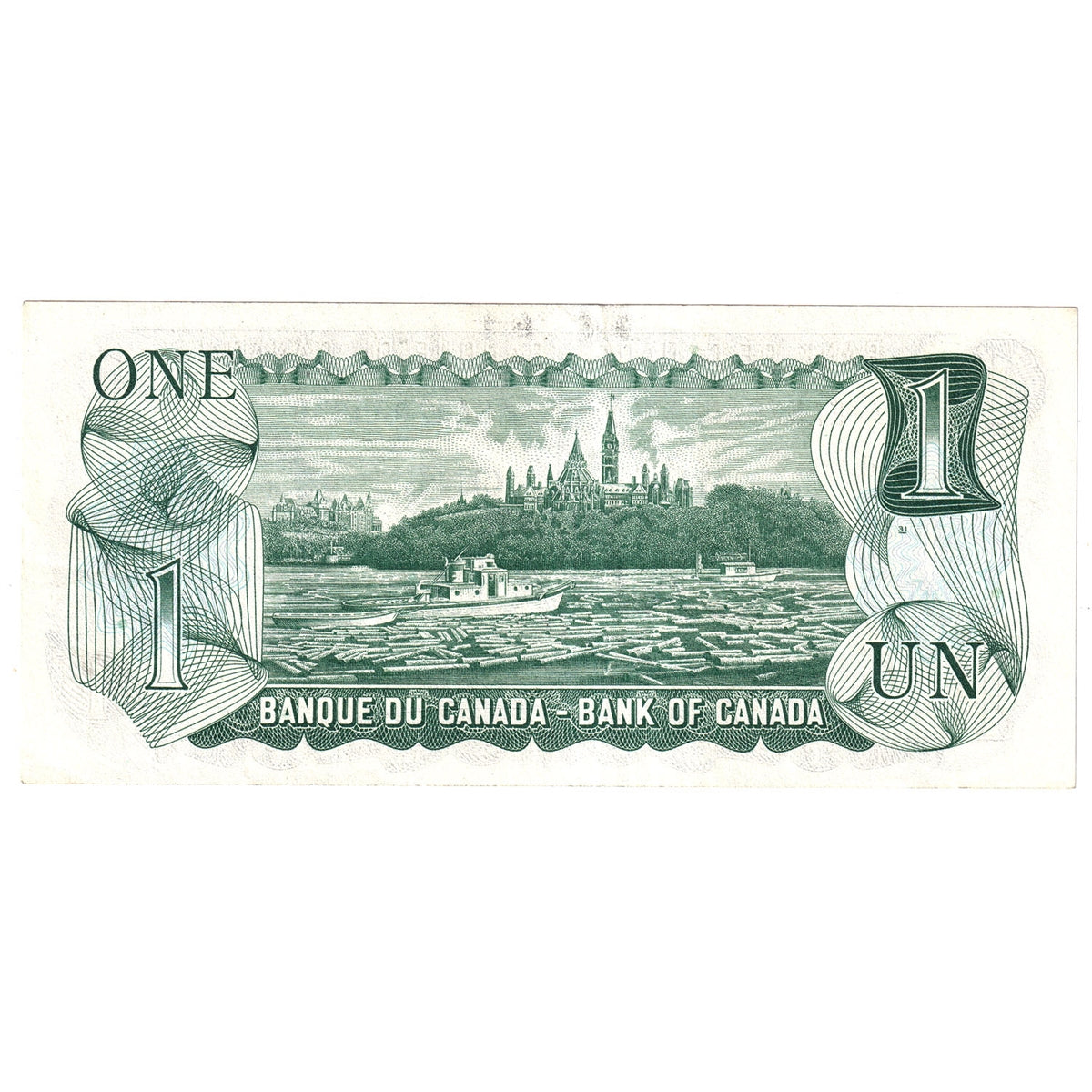 BC-46a-i 1973 Canada $1 Lawson-Bouey, EAK, Litho, EF-AU (EF45)