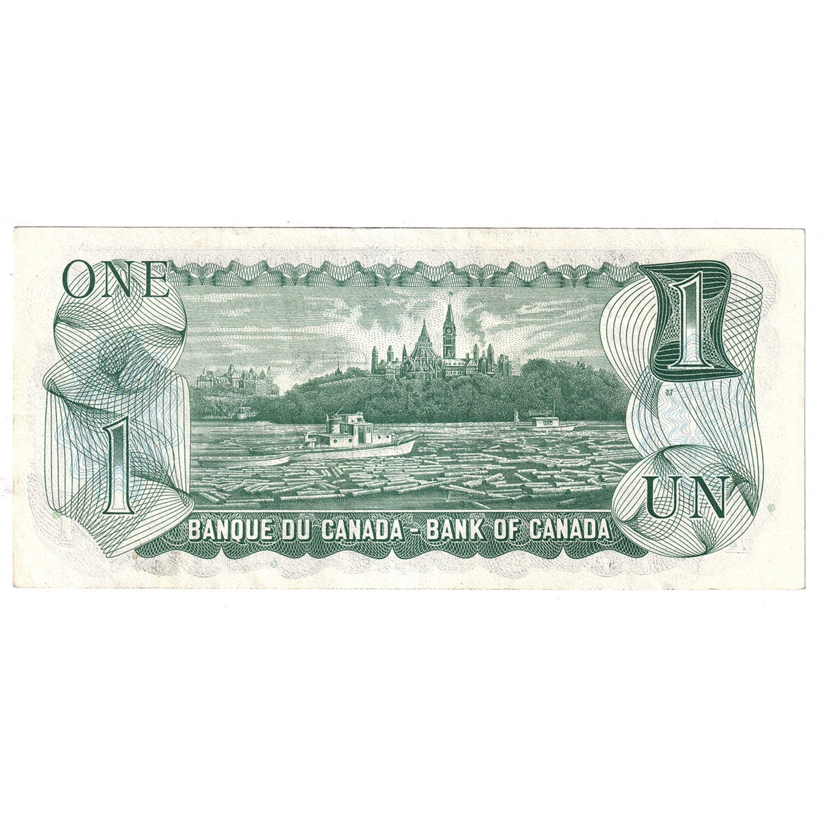 BC-46a-i 1973 Canada $1 Lawson-Bouey, EAK, Litho, Extra Fine (EF40)