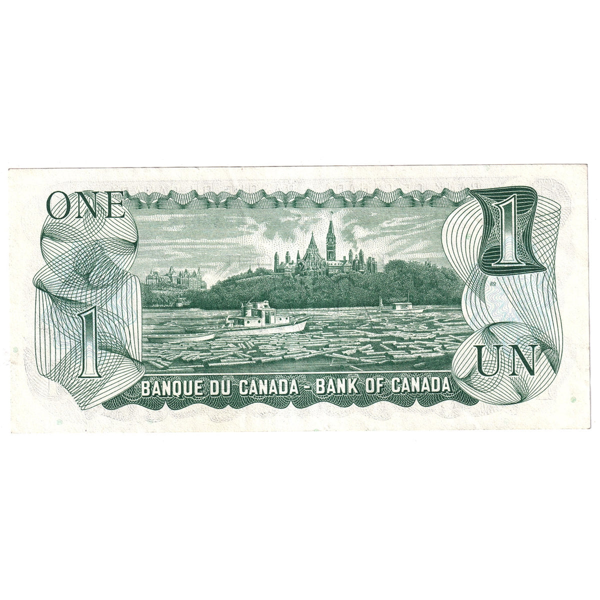BC-46a-i 1973 Canada $1 Lawson-Bouey, EAN, VF-EF (VF30)