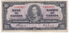 BC-24c 1937 Canada $10 Coyne-Towers, E/T, Circ