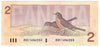 BC-55b 1986 Canada $2 Thiessen-Crow, BBE, Choice Uncirculated (CUNC63)