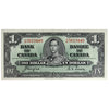 BC-21d 1937 Canada $1 Coyne-Towers, X/M, Extra Fine (EF40)