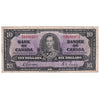 BC-24b 1937 Canada $10 Gordon-Towers, B/D, F-VF (F15)