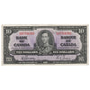 BC-24b 1937 Canada $10 Gordon-Towers, K/D, VF-EF